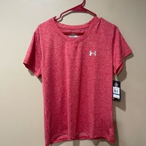 Under Armour Red Short Sleeve Tee
